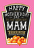 Funny Mother's Day Card - Mam - Heinz Beans created by la la la Designs