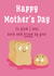 Cute Mother's Day Card - Born And Bread created by Hannah Jayne Lewin