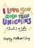 Cute Mother’s Day Card - I Love You More Than Unicorns created by Oops a doodle