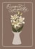 Sympathy and Condolences Card created by Lucie Pritchard Design 