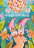 Pretty Birthday Card - Cowgirl - Howdy Birthday created by Caroline Bonne Müller
