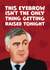 Funny Valentine's Day/Anniversary Card - Carlo Ancelotti - Eyebrow Raised created by Giddy Kipper