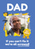 Funny Father's Day Card - Builder Dad - DIY Hero created by Bev O'Connor || @oconnordesign
