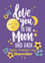 Cute Mother's Day Card – For Step Mum - Love You to the Moon And Back created by Geordies Love Gin
