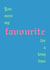 Fontaines DC - Favourite - Indie Music Valentine's / Anniversary Card - Blue created by Glow On Prints