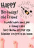 Happy Birthday Old Friend Humorous Card created by Nigel Williams