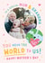 Cute Mother's Day Card - Mum And Grandma - Mean The World created by Macie Dot Doodles