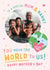 Cute Mother's Day Card - Mum And Nanny - Mean The World created by Macie Dot Doodles
