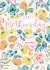 Classic Mother's Day Card - Pretty Painted Florals created by Louise Tiler