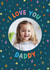 Cute Father's Day Card - From The Kids - I Love You Daddy created by The Pattern Press