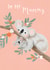 Cute Mother's Day Card - Koala Mum & Cub - For Mummy created by Louise Tiler