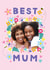 Pretty Mother's Day Card - Best Mum created by Jessica Rachel Sharp