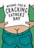 Funny Father’s Day Card - Cracking Fathers Day - Builder’s Bum Jeans Joke created by Running with Scissors