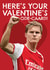 Martin Odegaard Arsenal Captain - Valentine's Card - Gooners created by AbiGoLucky