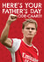 Arsenal Father's Day Card - Martin Odegaard - Pun created by AbiGoLucky
