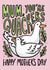 Mum, You're Quackers! Duck Mothers day card created by Kate Wand