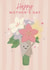 Cute Mother's Day Card - Flowers - Jellycat created by Sweetlove Press