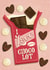 Sweet Valentines card - I Love You Choco Lot_ Chocolate - Hand Lettering created by Studio Alison Nolan