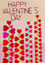 Cute Valentine's Day Card - Heartstring Blooms - Hearts created by Apricot Cards