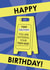 Fun Birthday Card - For Him - Take Caution created by Crystal 