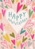 Classic Anniversary Card - Hearts - Colourful created by Pablo and Pickle Studio