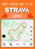 Funny Father's Day Card - Strava Wanker created by Poppy & Mabel