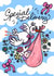 Cute New Baby Card - Special Delivery - Stork created by Phoebe