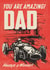 Retro Father's Day Card - You Are Amazing Dad - Racing Car created by Rocket68