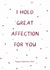 Great Affection Valentine's Day Card created by Smith & Wild