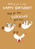 Cute Birthday Card - Ducks - Have A Flocking Great Time! created by Hew Ma