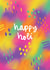 Classic Holi Card - Happy Holi - Colourful created by The Playful Indian
