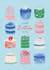 Classic Birthday Card - For Her - Patterned Cakes created by Rebecca Prinn