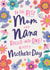 Pretty Mother's Day Card - Mum And Nana created by Dotty Black