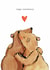 Cute Anniversary Card - Bear Hug created by Rosie & Radish