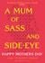 Funny Mother's Day Card - ACOTAR - Sass And Side Eye created by Cards from Designers
