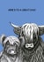 Cute Father's Day Card - Highland Cows created by Perkins & Morley