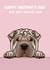 Cute Mother’s Day Card - Shar-pei - From The Dog created by Choo Choo