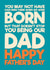 Funny Father’s Day Card - For Step-Dad - From Us created by Blind Faith