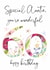 Classic Birthday Card - 60th - Wonderful Auntie created by Katie Phythian Design