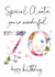 Classic Floral Birthday Card - 70th - Wonderful Auntie created by Katie Phythian Design