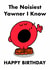 Funny Birthday Card - Mr. Men - Mr. Noisy - Loudest Yawner I Know created by Mr. Men