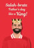 Punny Father's Day Card - Mo Salah - Salah-brate created by Original Fox Cards