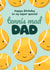Cute Birthday Card - For Tennis Mad Dad - Tennis Balls created by Bev O'Connor || @oconnordesign