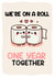 Happy Paper On a Roll Anniversary Card created by The Playful Press