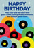 Fun Birthday Card - For Him - Vinyl Records created by Jon Downer