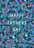 Classic Father's Day Card - Geometric Design created by Pear Tree Press