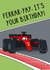 Funny Birthday Card - Formula One created by OhJaye