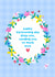 Sweet Christening card for new baby - Sending Love created by Jessica Rachel Sharp