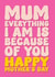 Heartfelt Mother's Day Card - Everything I Am created by Blind Faith