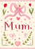 Pretty Mother's Day Card - Pink Bows created by Love Lucy Illustration